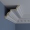 Ekena Millwork 7 7/8"H x 6 3/8"P x 10 1/8"F x 94 1/2"L Dentil Crown Moulding MLD08X06X10DE - alternate 9
